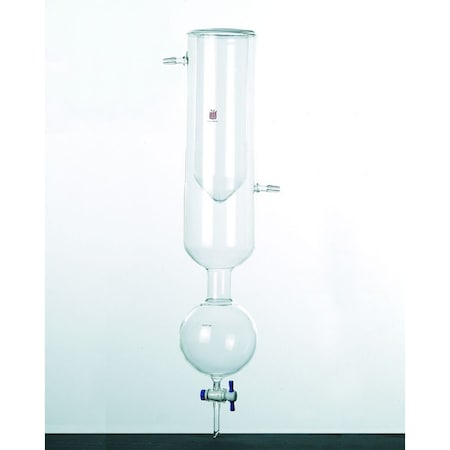 Synthware VACUUM TRAP, MICRO, DEWAR, 100mL, 2mm PTFE STOPCOCK. V200100